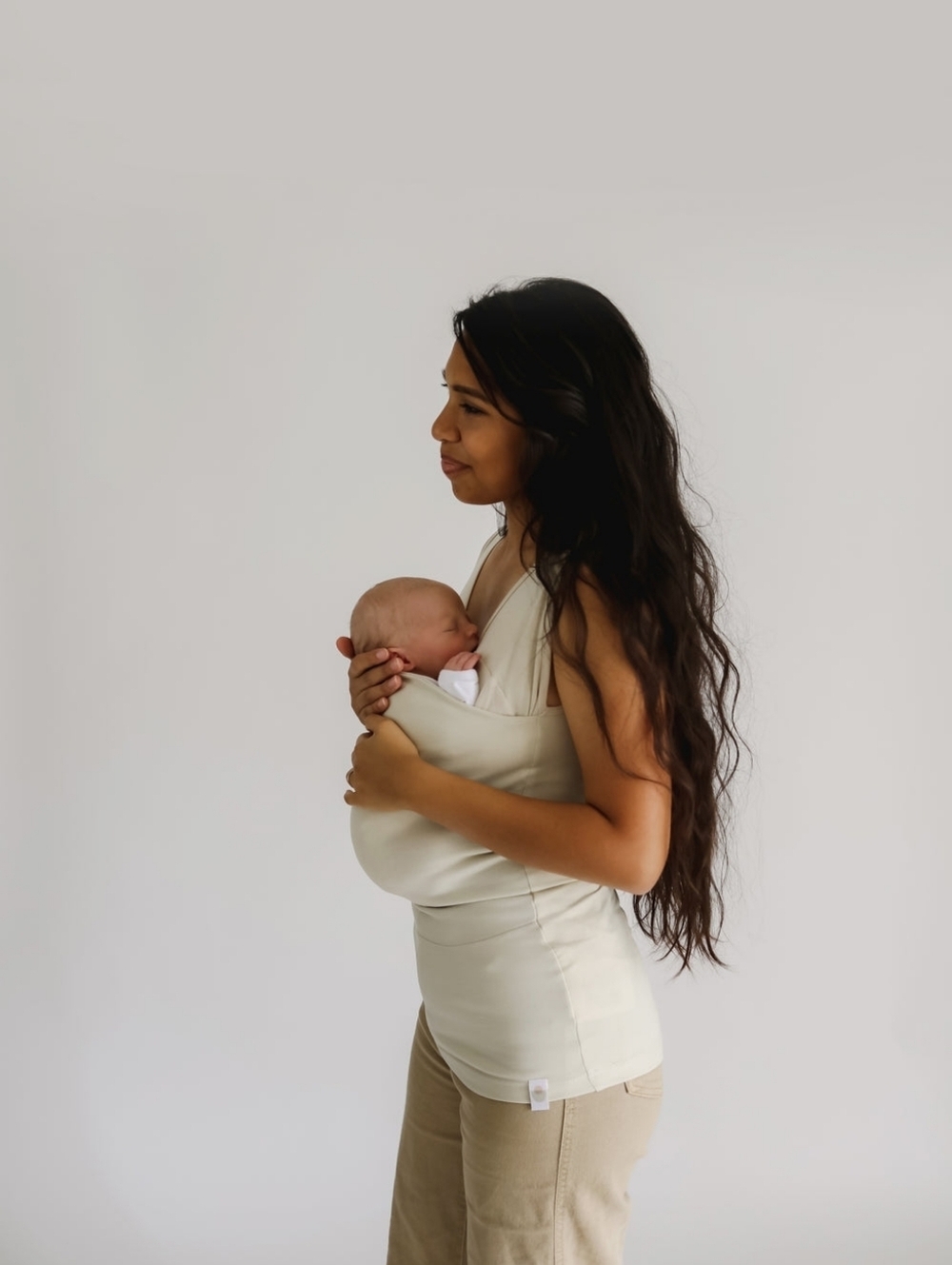 Lalabu Babywear Soothe Shirt Natural Size Medium
